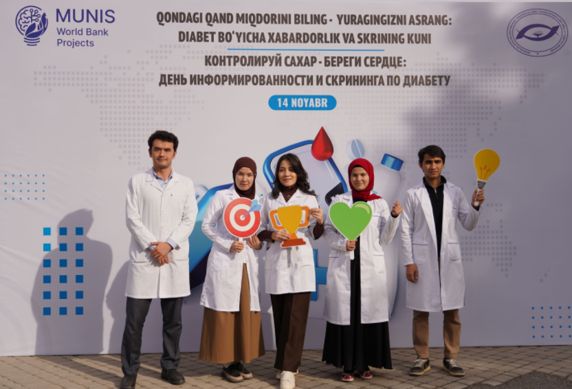 Мероприятие ко Всемирному дню диабета успешно проведено в РСНПМЦ терапии и медицинской реабилитации